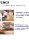 Professional Illuminated Pet Nail Clipper