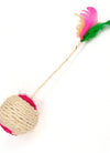 Cat Toy Pet Cat Sisal Scratching Ball Training Interactive Toy For