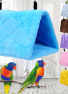 Fashion Pet Bird Parrot Cages Warm Hammock Hut Tent Bed Hanging Cave