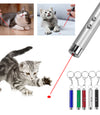 Mini Cat Dog Fun Pointer Red Light Laser Lazer Led Training Torch Pet